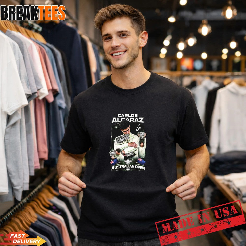 Carlos Alcaraz Australian Open Shirt
