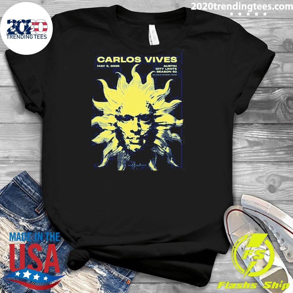 Carlos Vives Show May 05 2026 Austin, Texas Poster Shirt