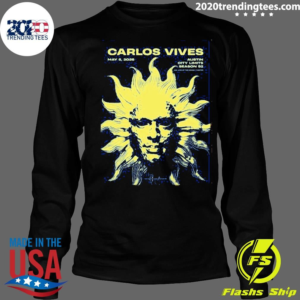 Carlos Vives Show May 05 2026 Austin, Texas Poster Shirt