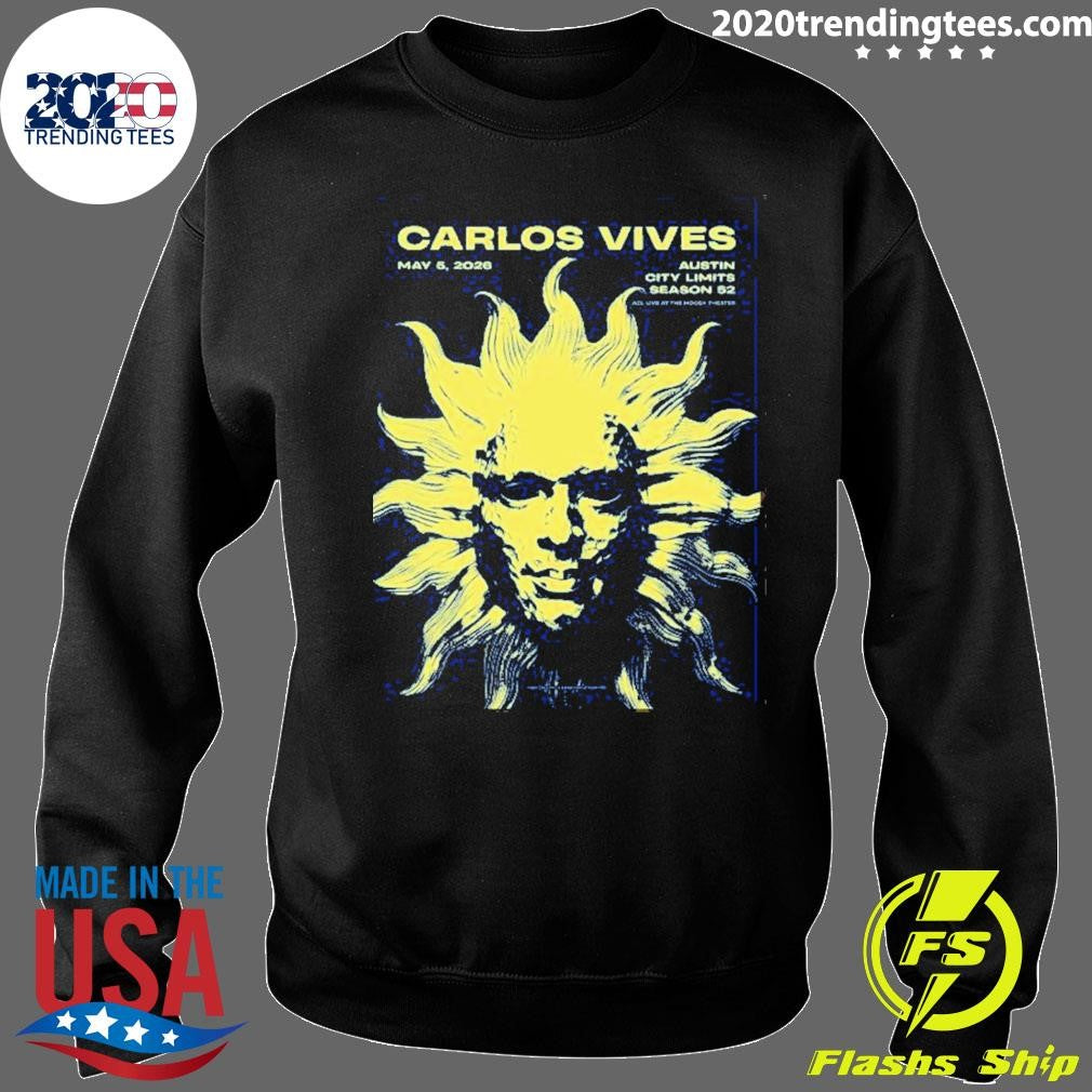 Carlos Vives Show May 05 2026 Austin, Texas Poster Shirt