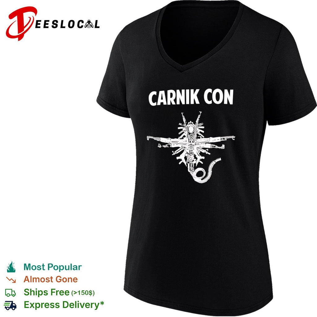 Carnik Con Alien Xenomorph Firearm Construct Gun Culture Shirt