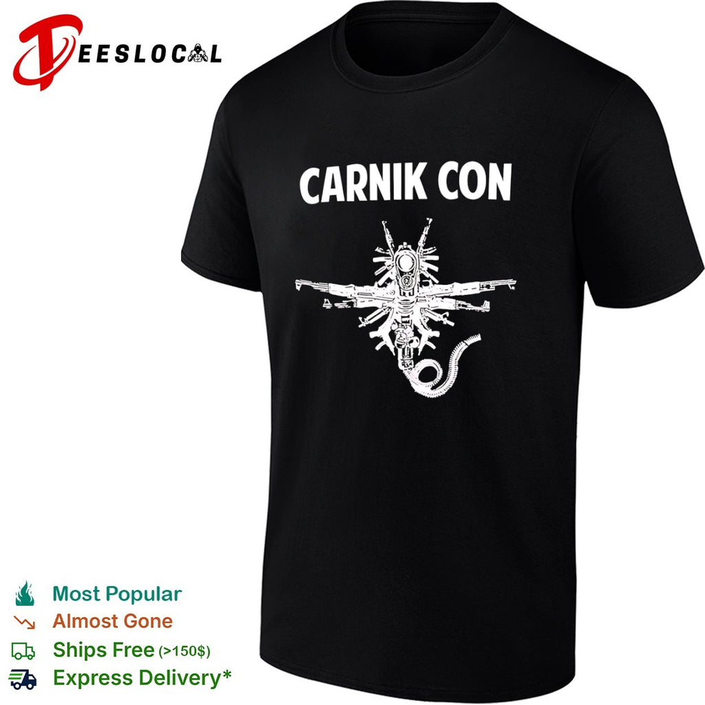Carnik Con Alien Xenomorph Firearm Construct Gun Culture Shirt