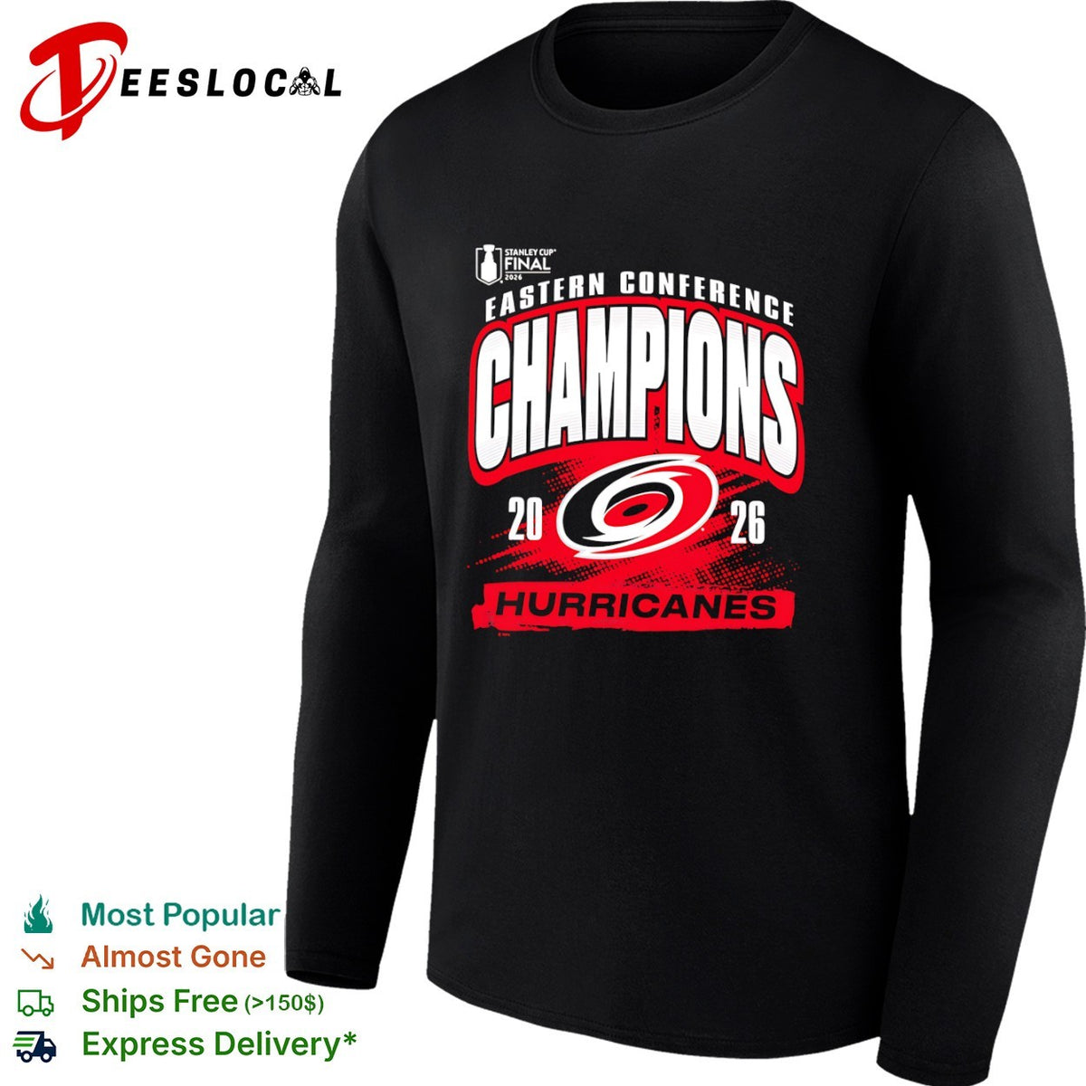 Carolina Hurricanes 2026 Eastern Conference Champions Stanley Cup Final shirt