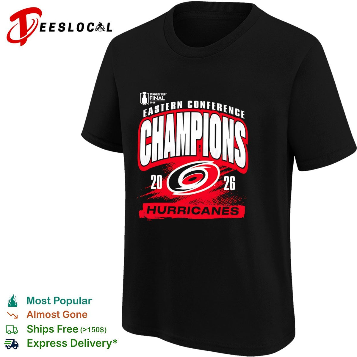 Carolina Hurricanes 2026 Eastern Conference Champions Stanley Cup Final shirt