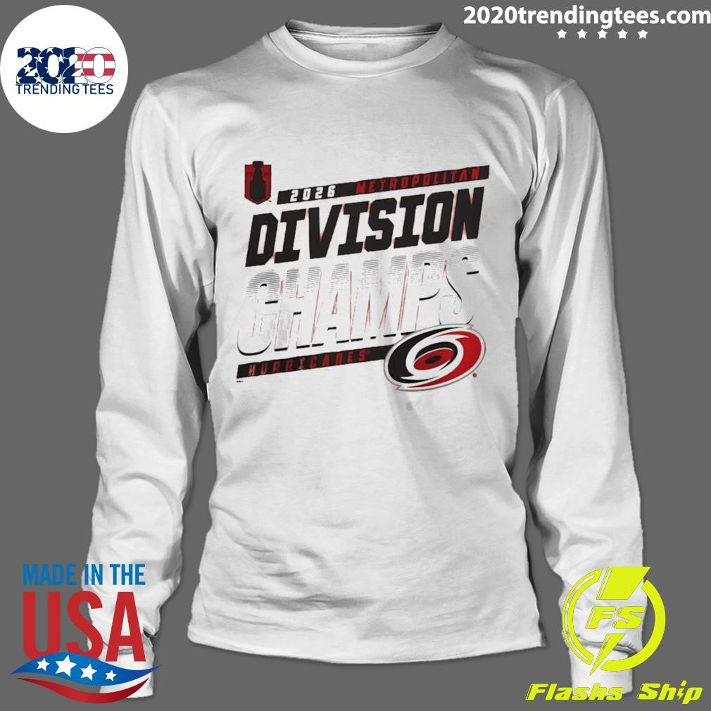 Carolina Hurricanes 2026 Metropolitan Division Champions Logo Shirt