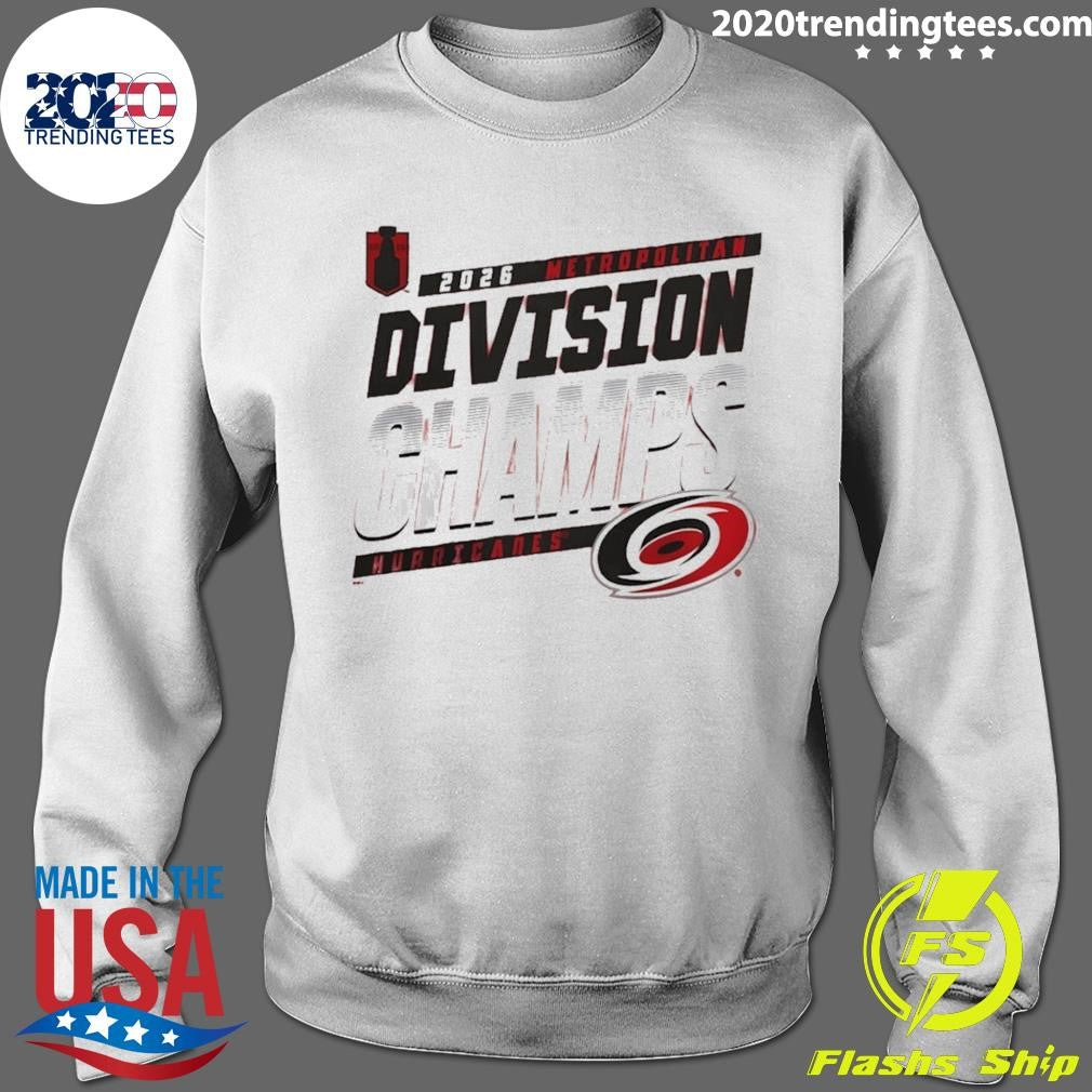 Carolina Hurricanes 2026 Metropolitan Division Champions Logo Shirt