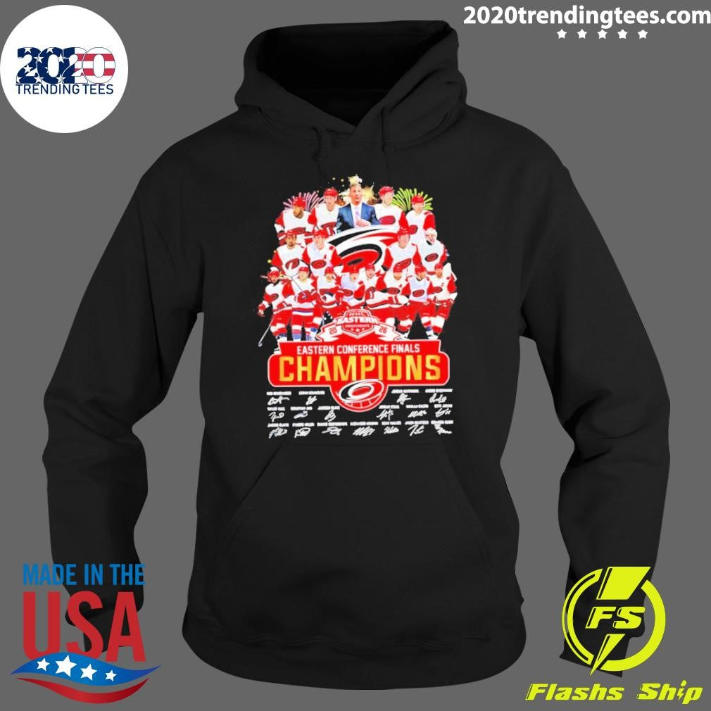 Carolina Hurricanes 2026 Nhl Eastern Conference Champions Autographed Shirt