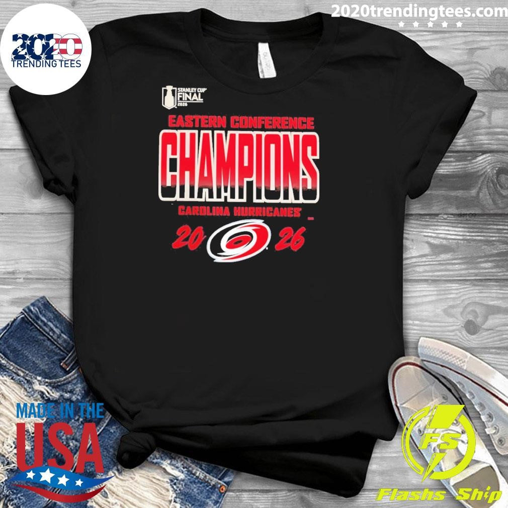 Carolina Hurricanes 2026 Nhl Eastern Conference Champions Stanley Cup Final Shirt