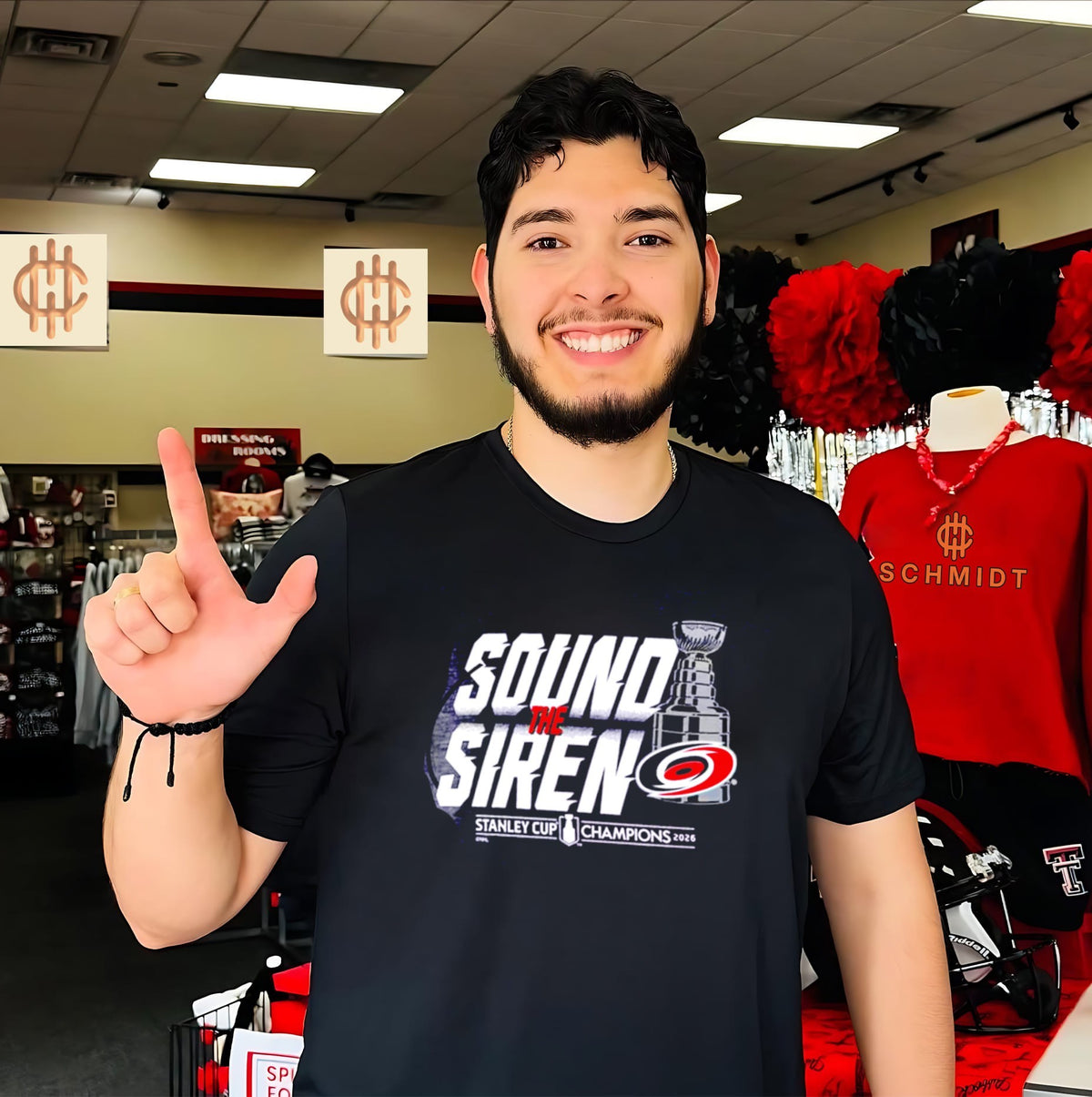 Carolina Hurricanes 2026 Stanley Cup Champions Parade shirt