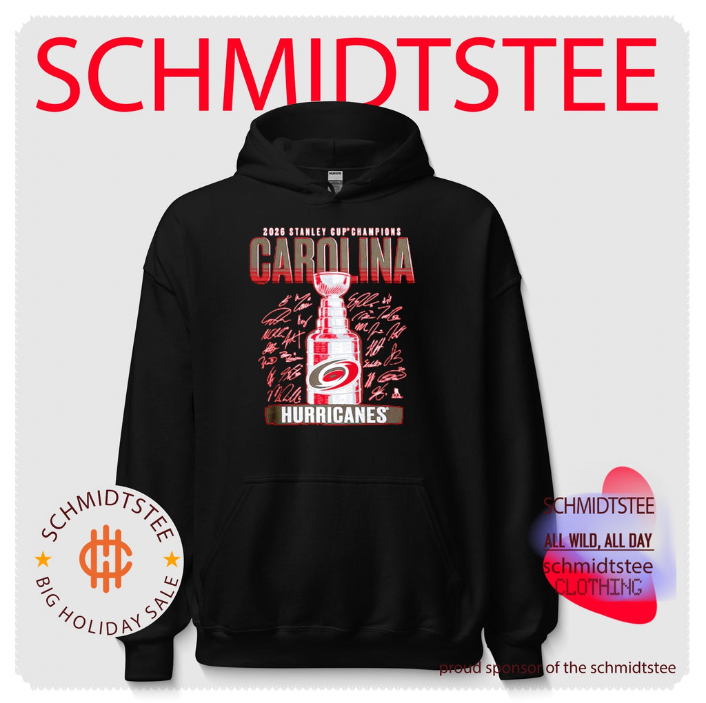 Carolina Hurricanes 2026 Stanley Cup Champions Signature Roster shirt