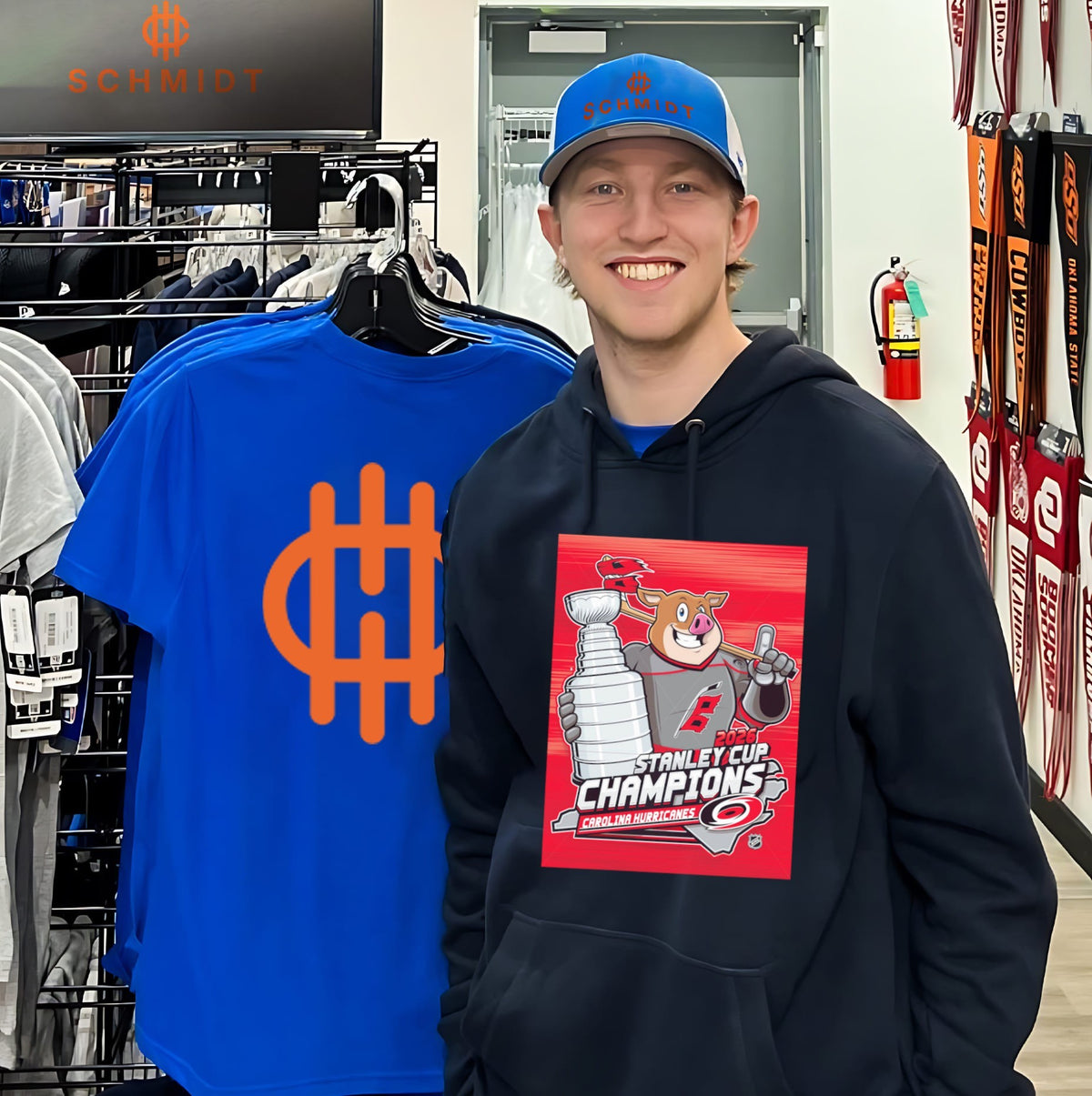 Carolina Hurricanes 2026 Stanley Cup Champions mascot shirt