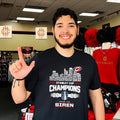 Carolina Hurricanes 2026 Stanley Cup Champions name skyline shirt