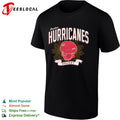Carolina Hurricanes Hockey Team Logo with Helmet shirt
