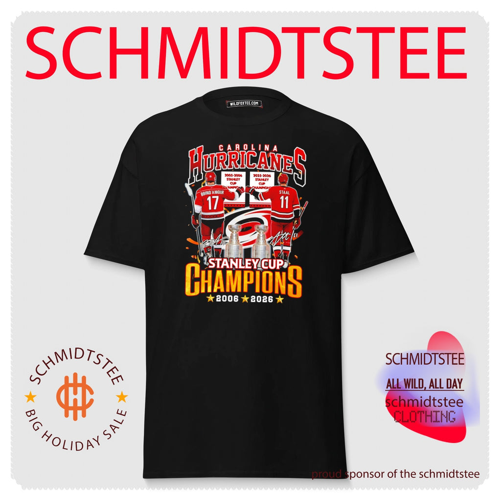 Carolina Hurricanes NHL Stanley Cup Champions 2 Time 2006 2026 shirt