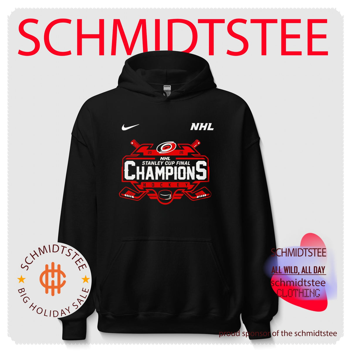 Carolina Hurricanes NHL Stanley Cup Champions 2026 logo shirt