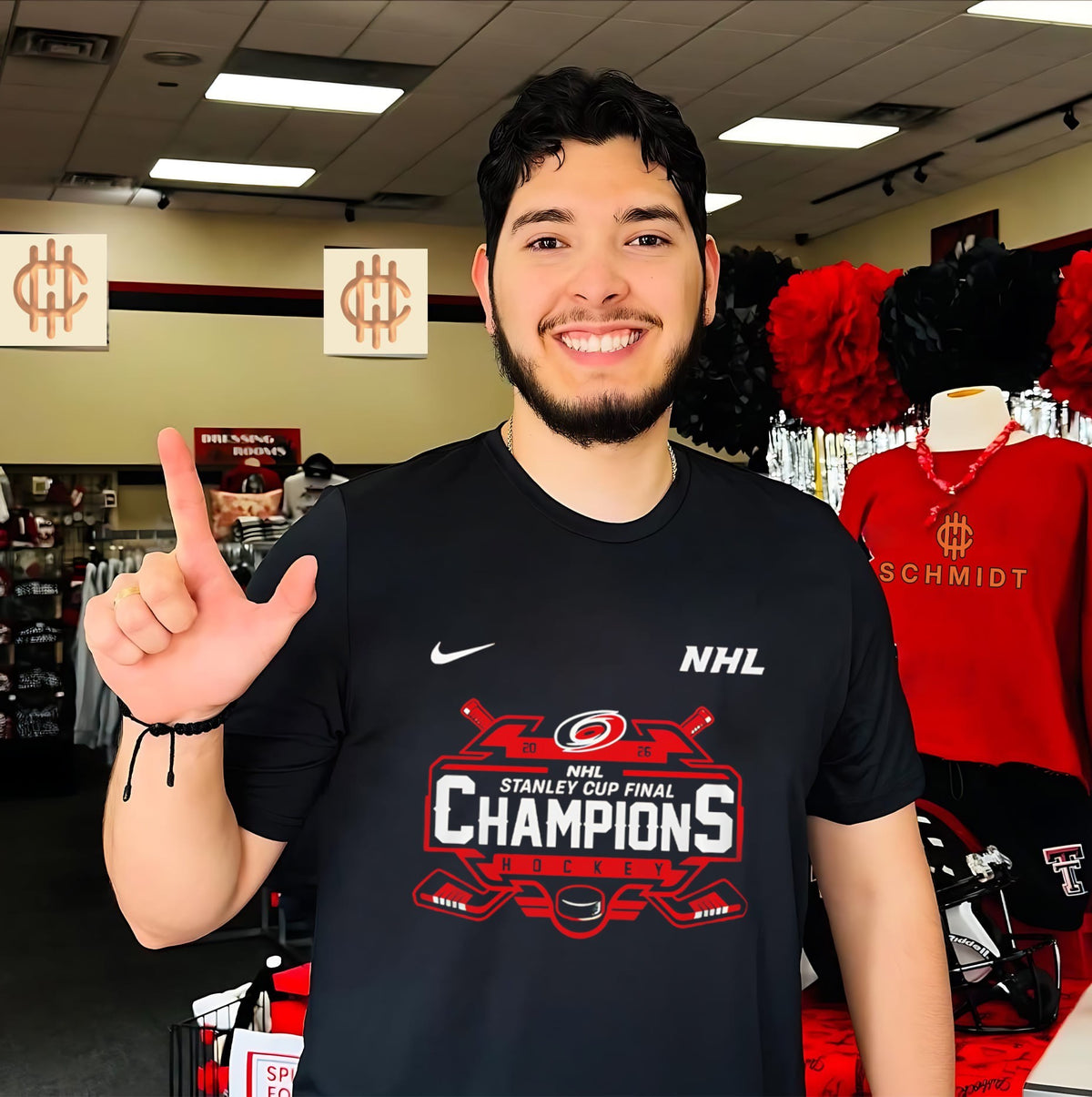 Carolina Hurricanes NHL Stanley Cup Champions 2026 logo shirt