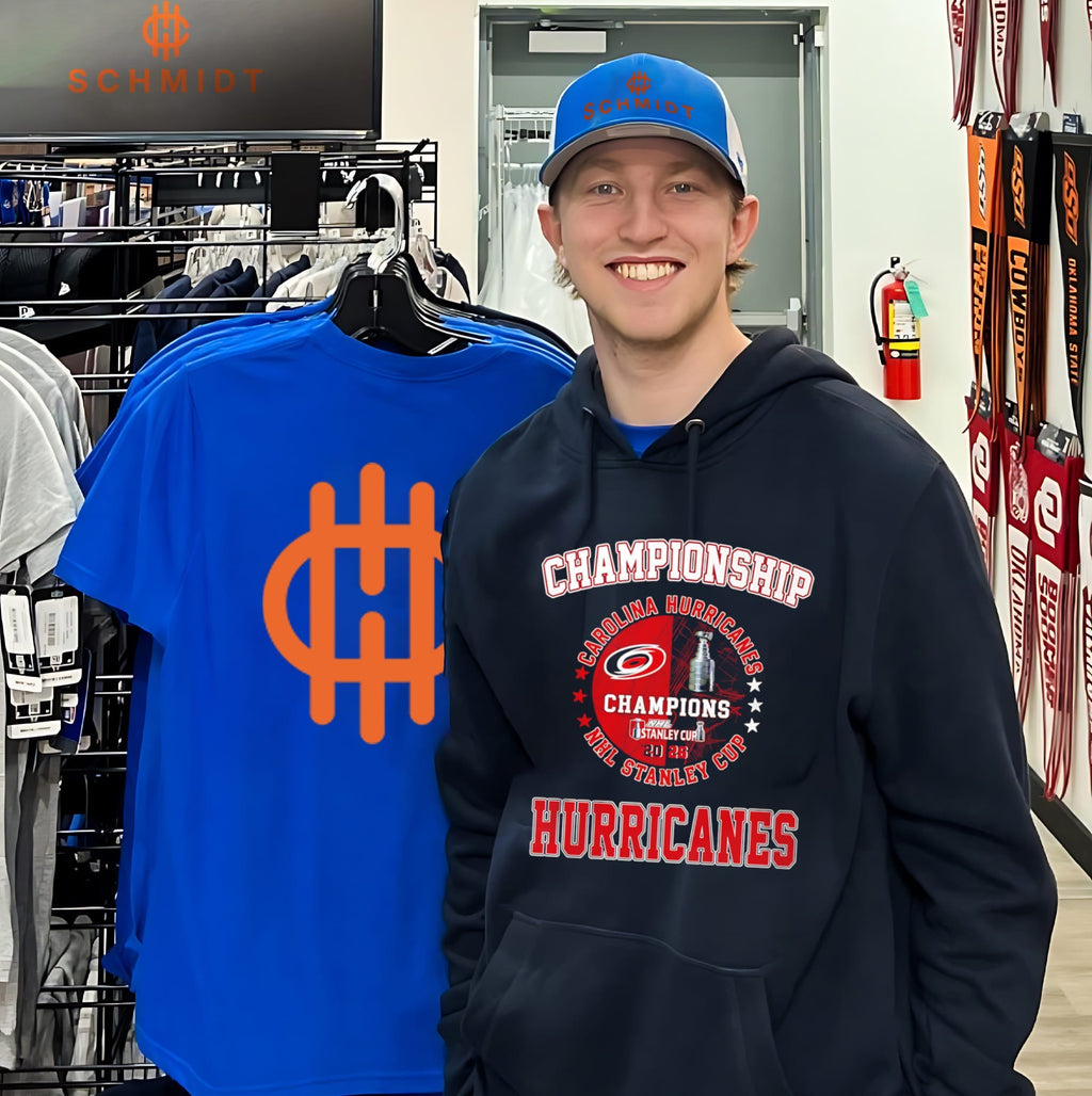 Carolina Hurricanes NHL Stanley Cup Champions 2026 trophy shirt