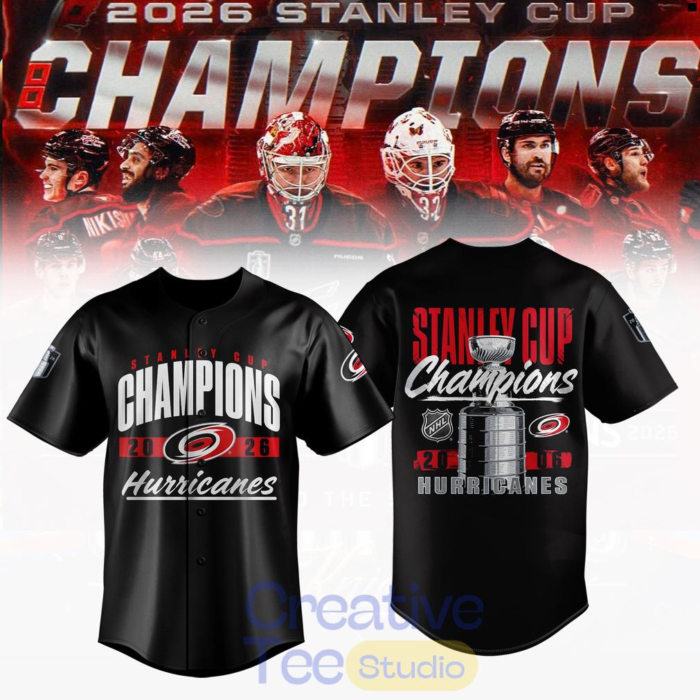 Carolina Hurricanes Stanley Cup Champions 2026 Limited Edition Baseball Jersey