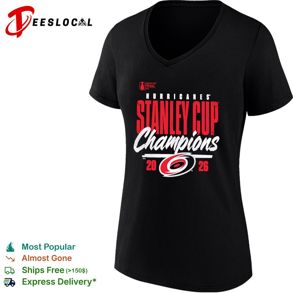 Carolina Hurricanes Stanley Cup Champions 2026 NHL Finals shirt