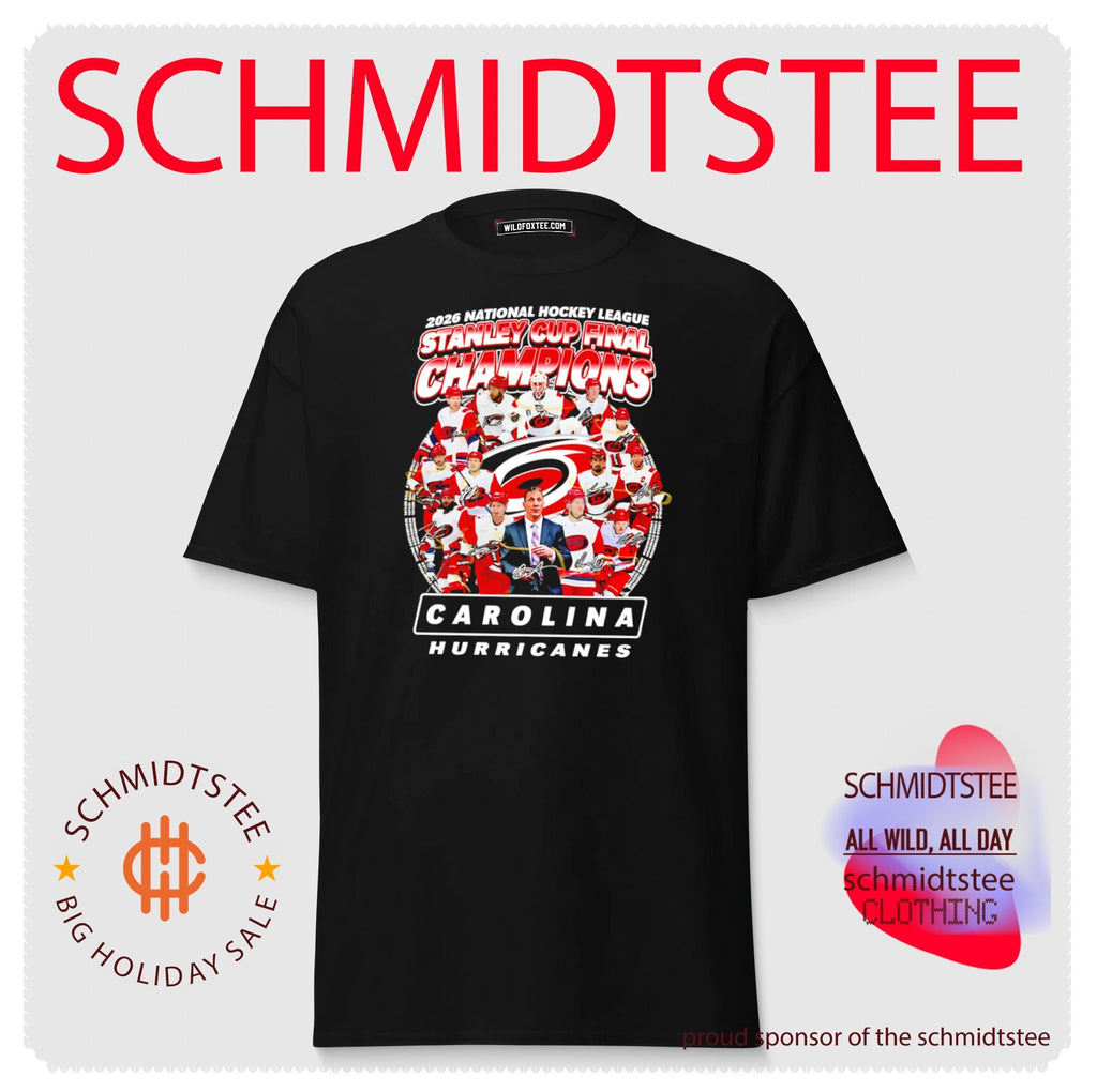 Carolina Hurricanes Stanley Cup Champions 2026 all team shirt