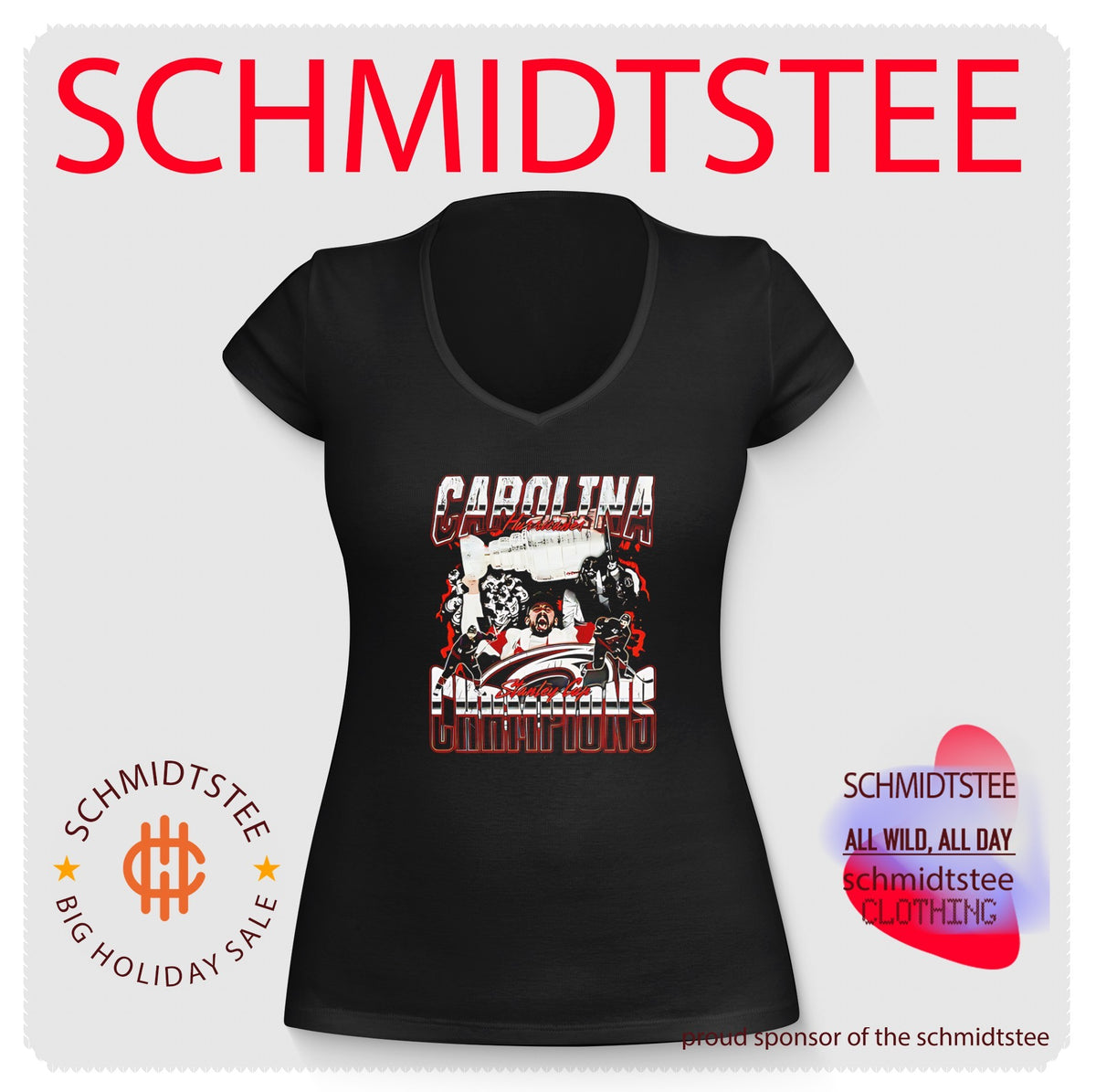 Carolina Hurricanes Stanley Cup Champions retro shirt