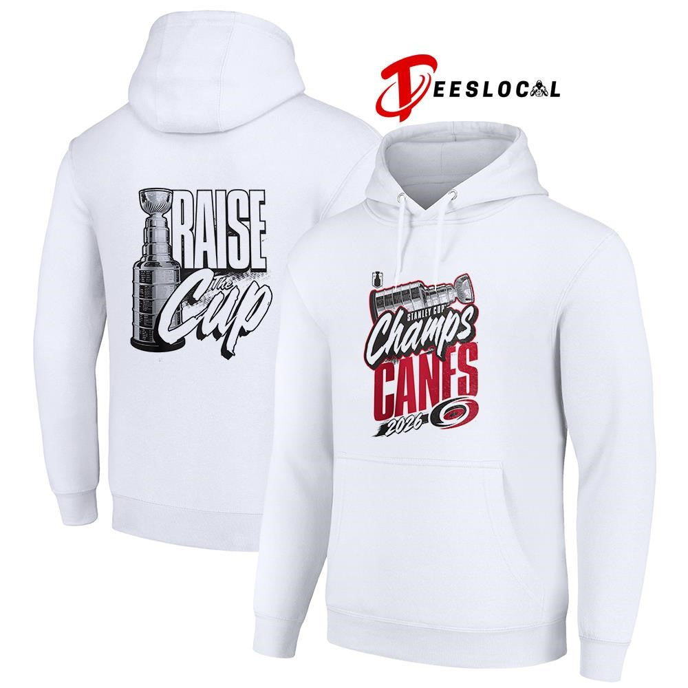 Carolina Hurricanes Stanley Cup champions raise the Cup shirt