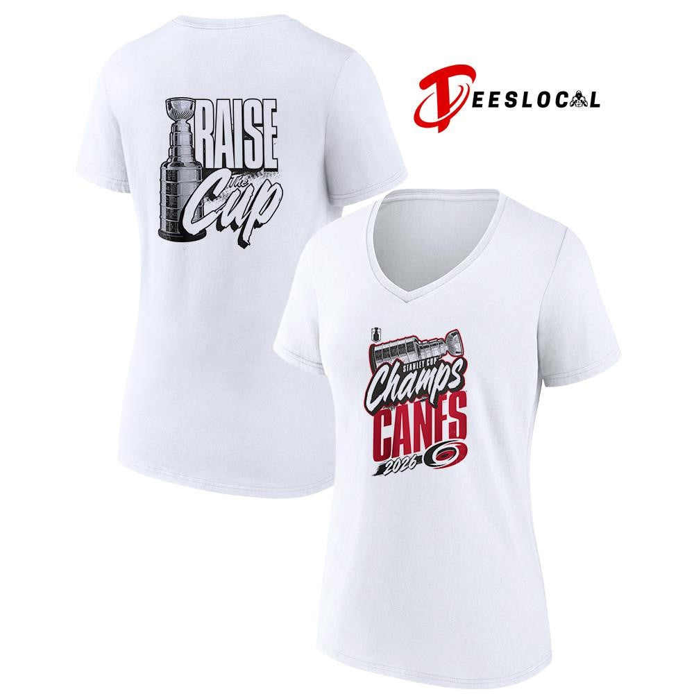 Carolina Hurricanes Stanley Cup champions raise the Cup shirt