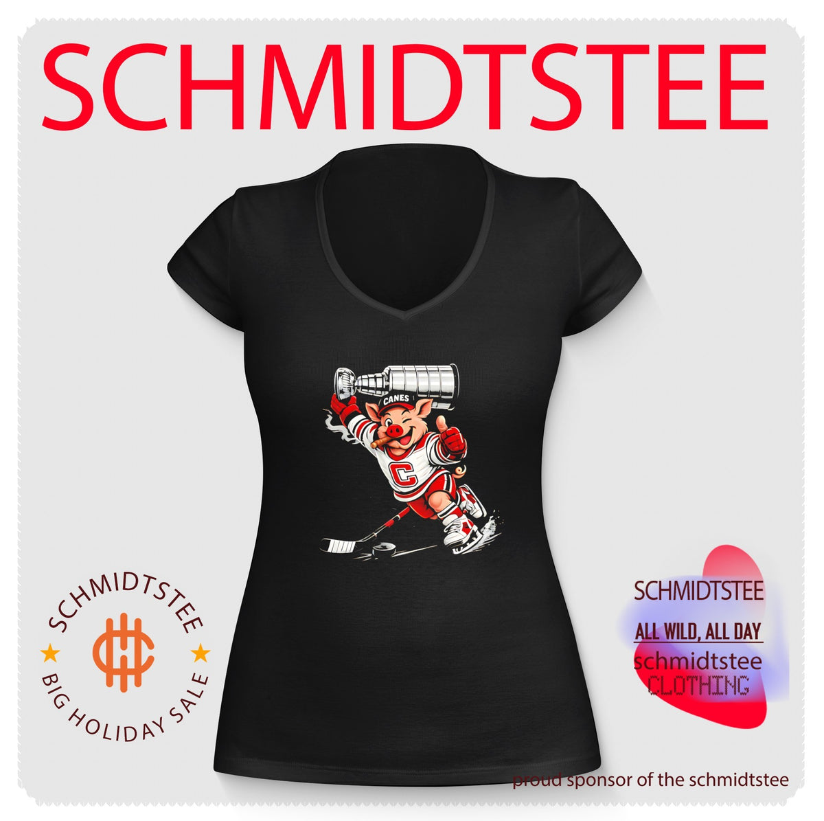 Carolina Hurricanes Struttin Stormy 2026 Stanley Cup mascot shirt