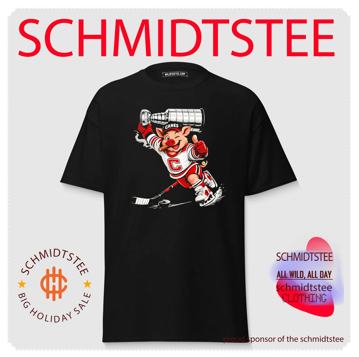 Carolina Hurricanes Struttin Stormy 2026 Stanley Cup mascot shirt