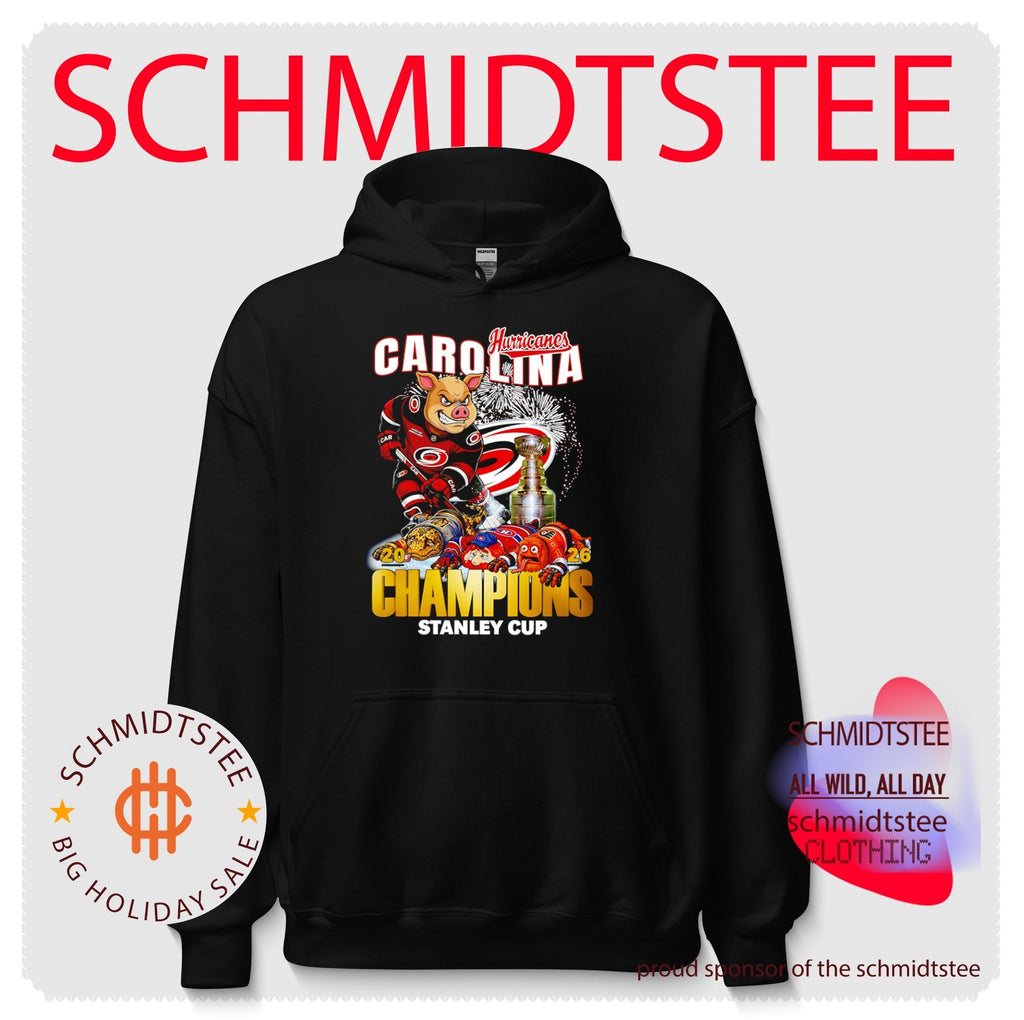 Carolina Hurricanes hockey 2025 2026 Stanley Cup Champions mascot shirt