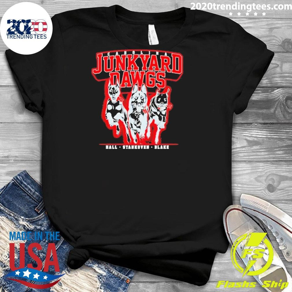 Carolina Junkyard Dawgs Logan Stankoven Taylor Hall and Jackson Blake Shirt