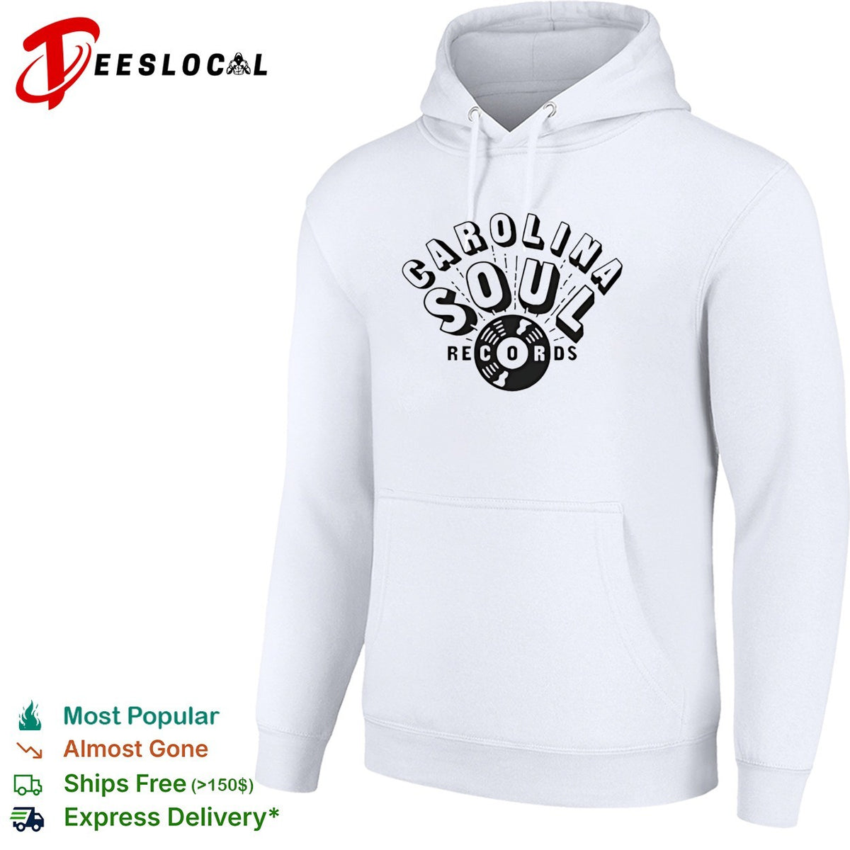 Carolina Soul Records The Runarounds Charlie Cooper shirt