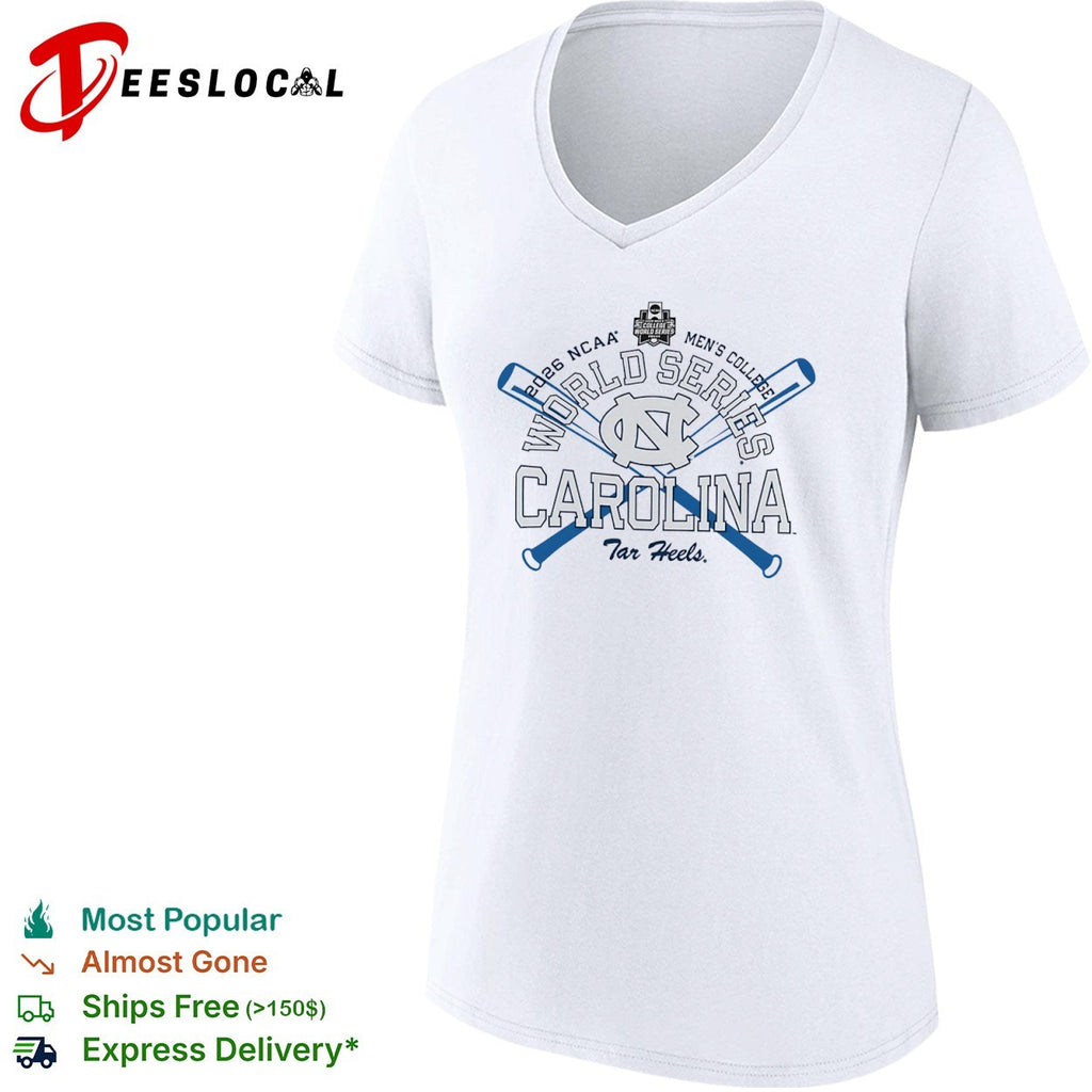 Carolina Tar Heels NCAA Men’s College World Series 2026 shirt