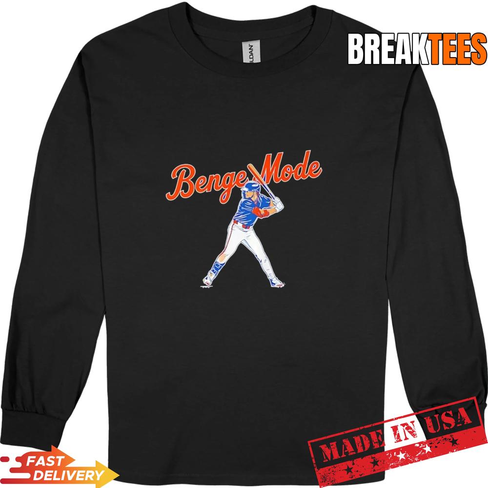 Carson Benge Mode New York Baseball 2026 Shirt
