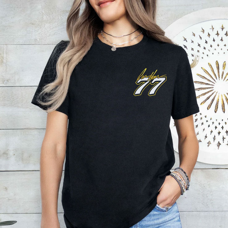 Carson Hocevar 77 Racing Tee Shirt