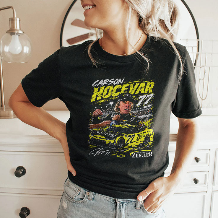 Carson Hocevar 77 Racing T Shirt