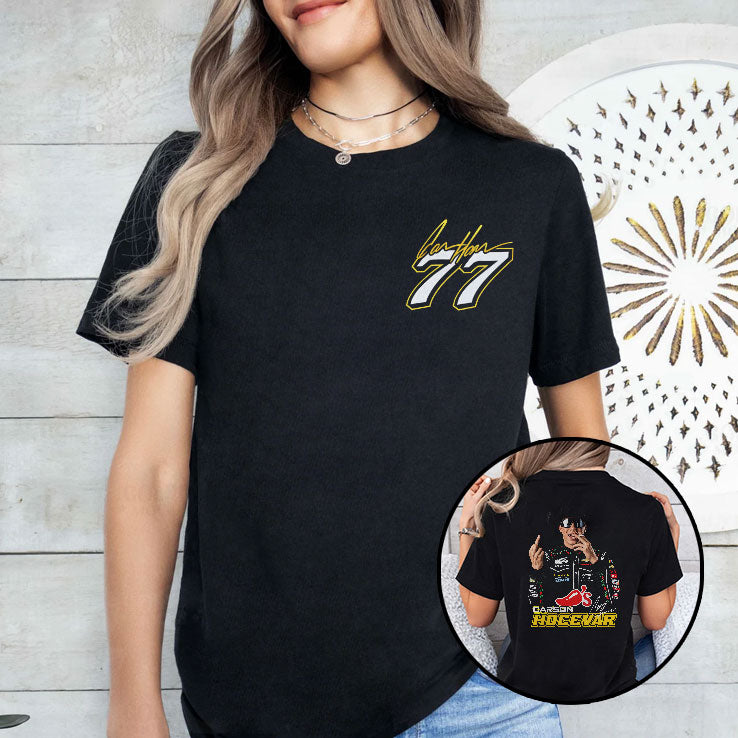 Carson Hocevar 77 Racing Tee Shirt
