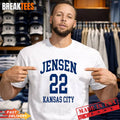 Carter Jensen 22 Kansas City Baseball Shirt
