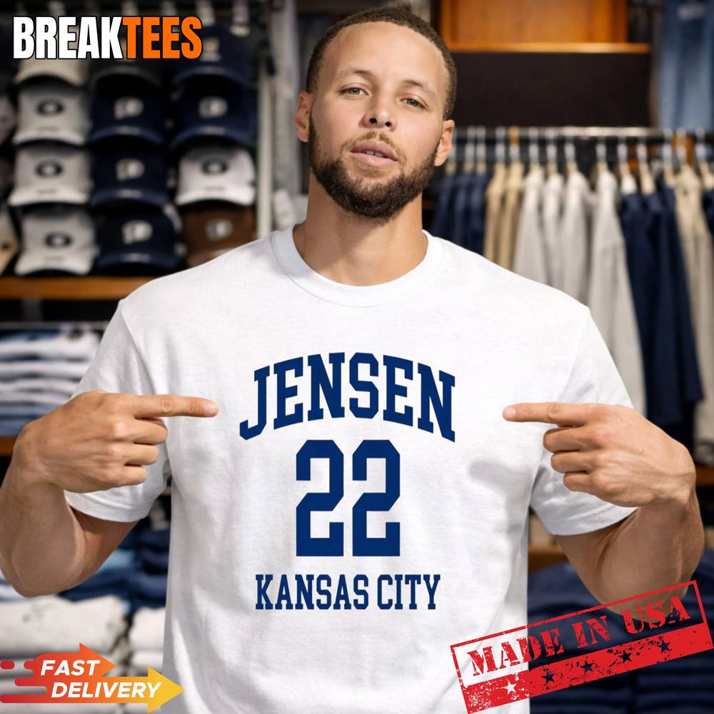 Carter Jensen 22 Kansas City Baseball Shirt