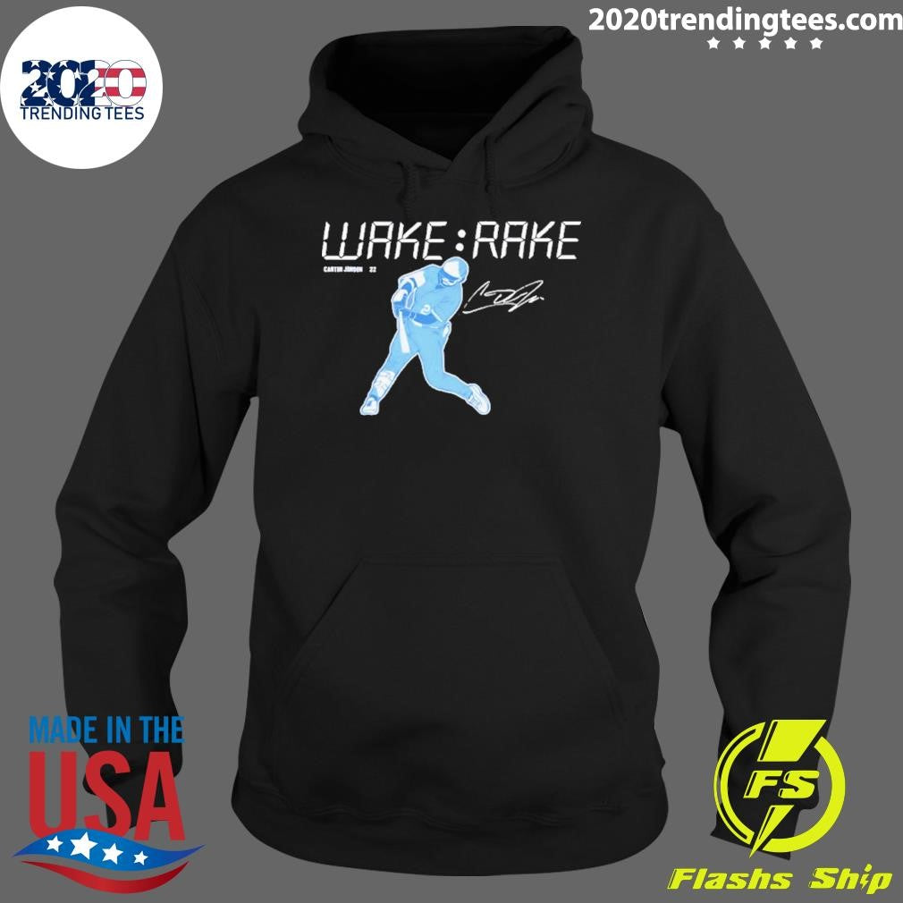Carter Jensen Kansas City Royals Wake & Rake Signature Shirt