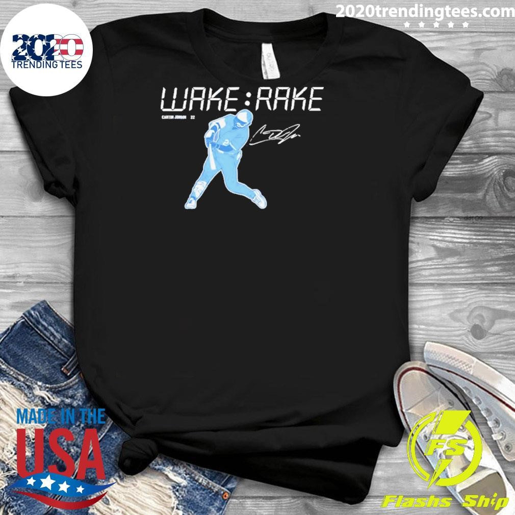 Carter Jensen Kansas City Royals Wake & Rake Signature Shirt
