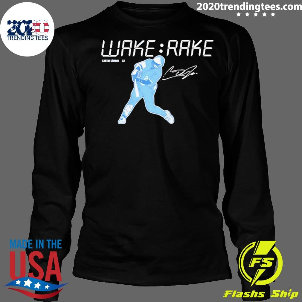 Carter Jensen Kansas City Royals Wake & Rake Signature Shirt
