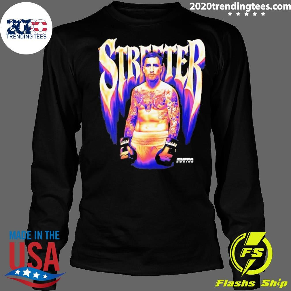 Casey Streeter Zuffa Boxing Fighter Pose Retro Shirt