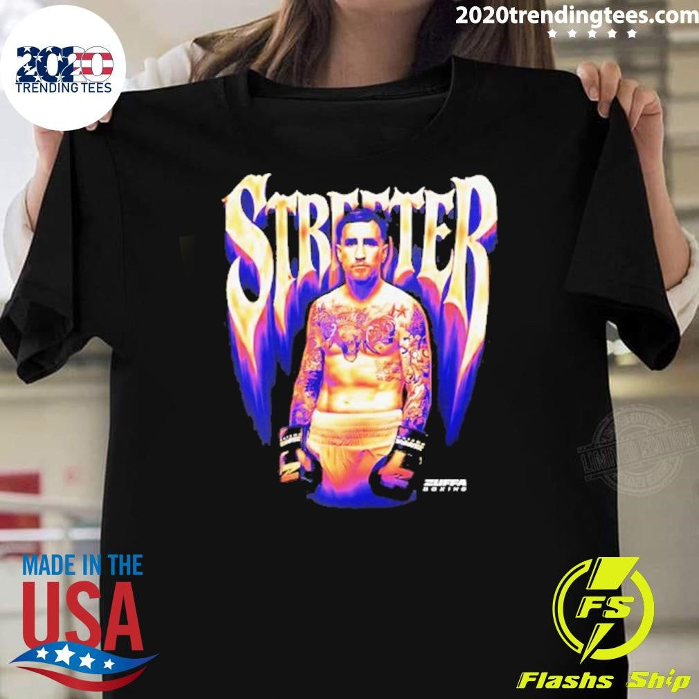 Casey Streeter Zuffa Boxing Fighter Pose Retro Shirt