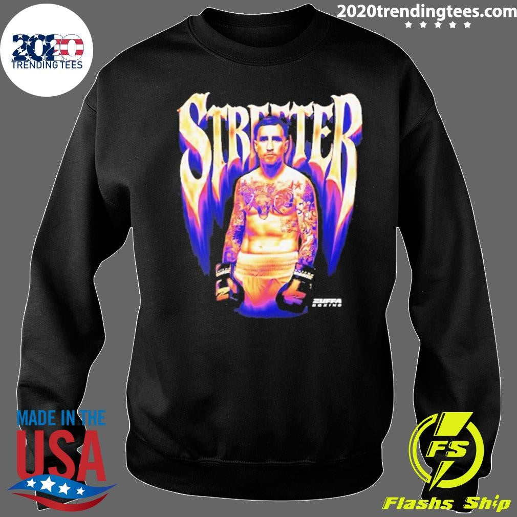 Casey Streeter Zuffa Boxing Fighter Pose Retro Shirt