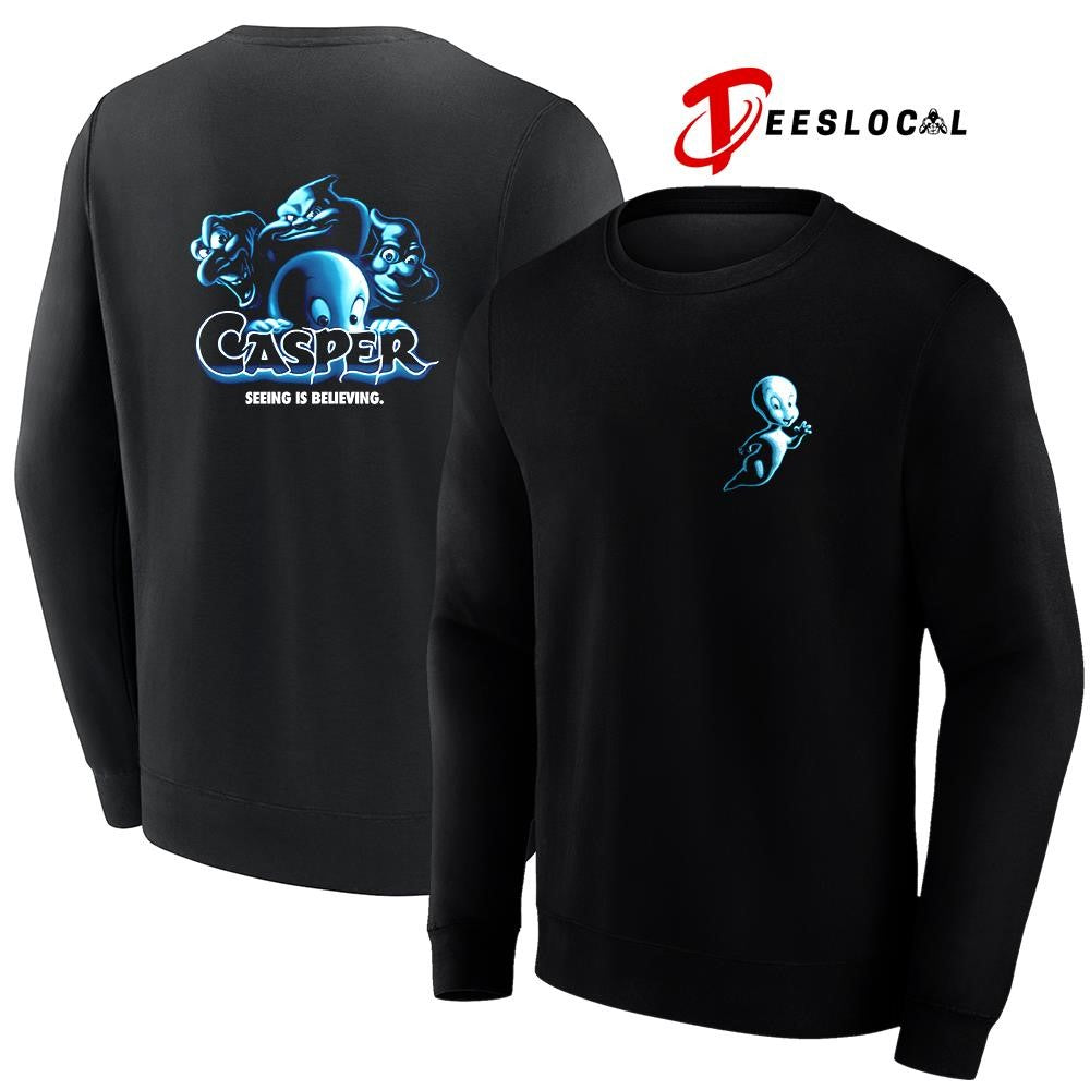 Casper seeing is believing Halloween graphic shirt