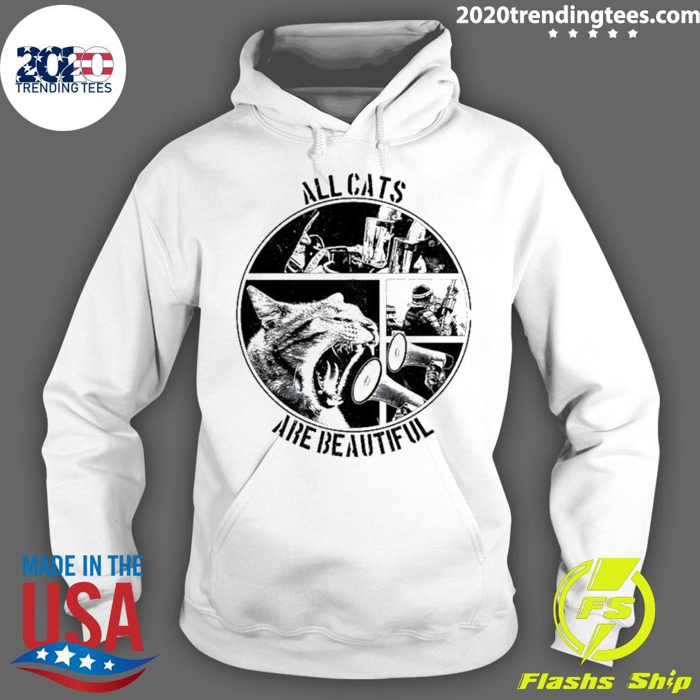 Cat And Soldier All Cats Are Beautiful Shirt
