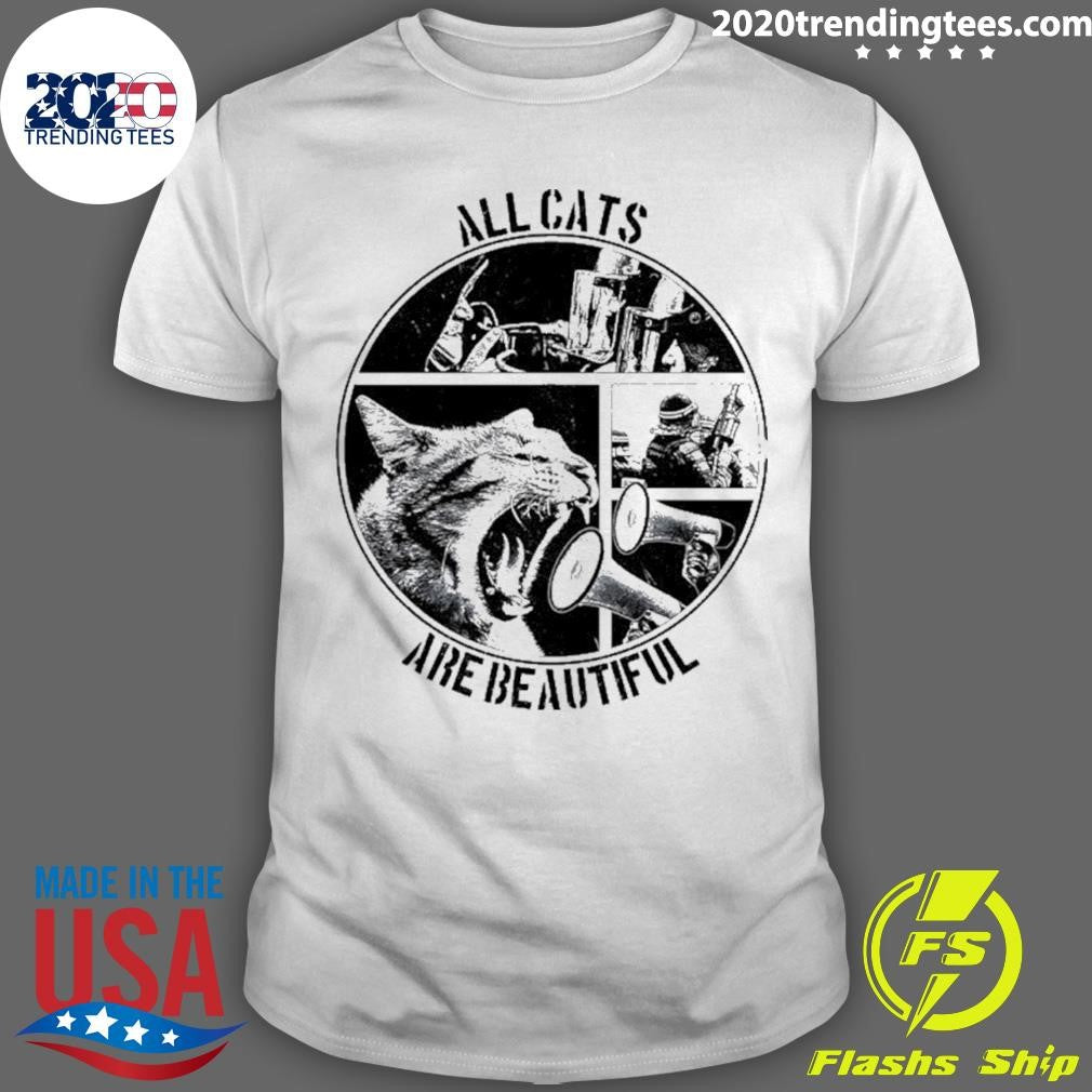 Cat And Soldier All Cats Are Beautiful Shirt