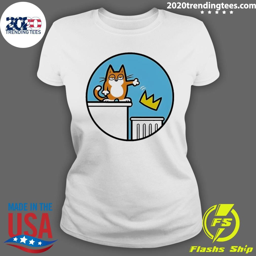 Cat No Kings Day Meme Shirt
