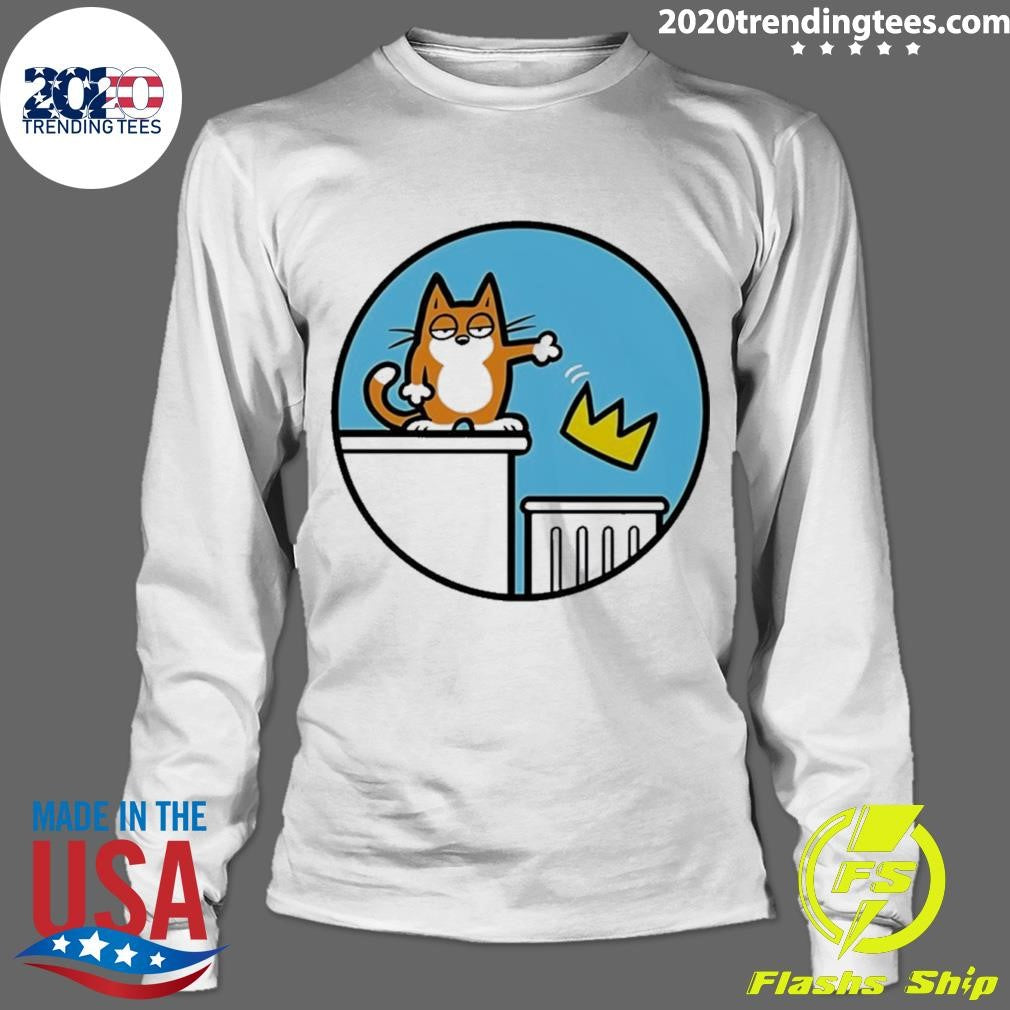 Cat No Kings Day Meme Shirt